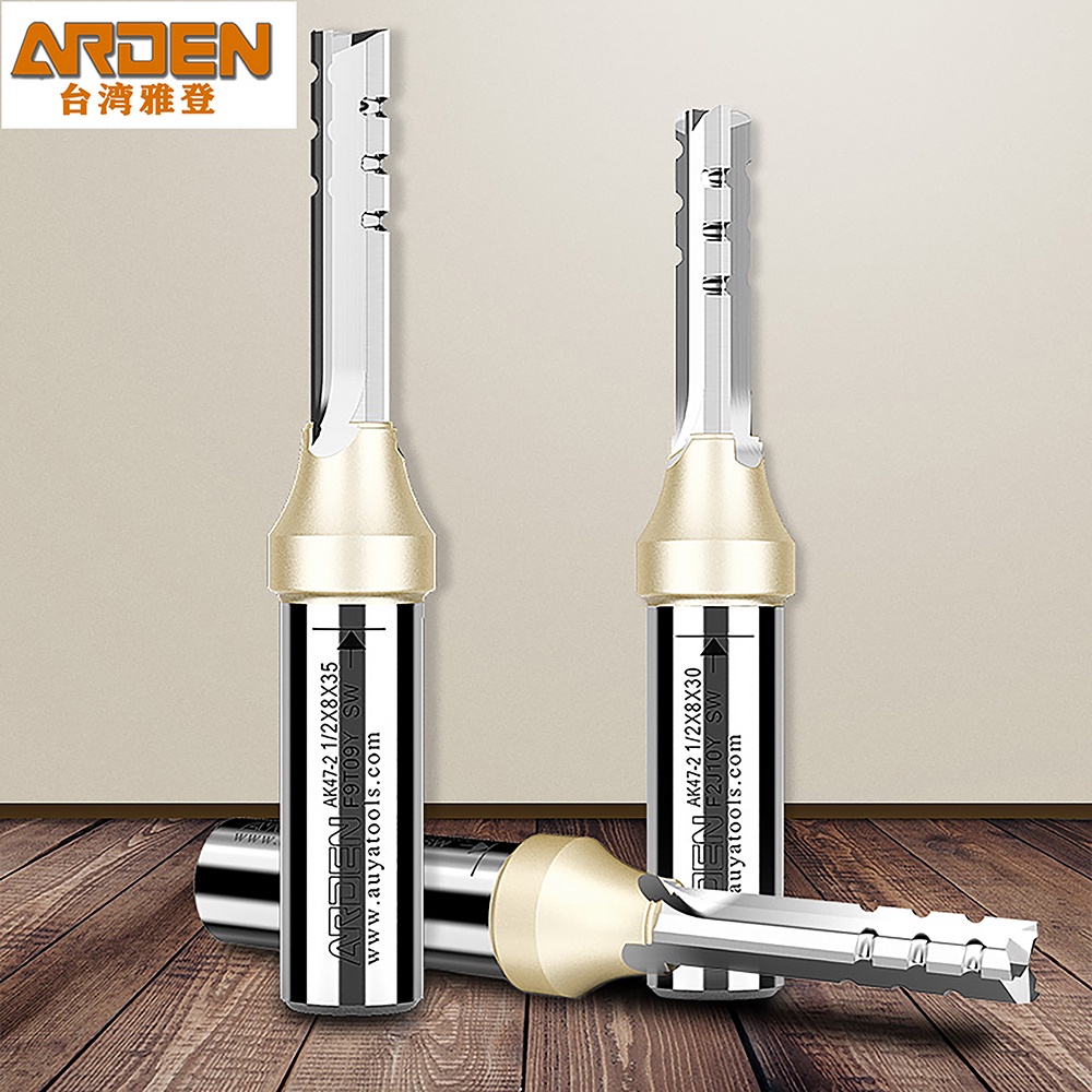 Woodworking Nc - Arden 3 Flutes TCT Straight Router