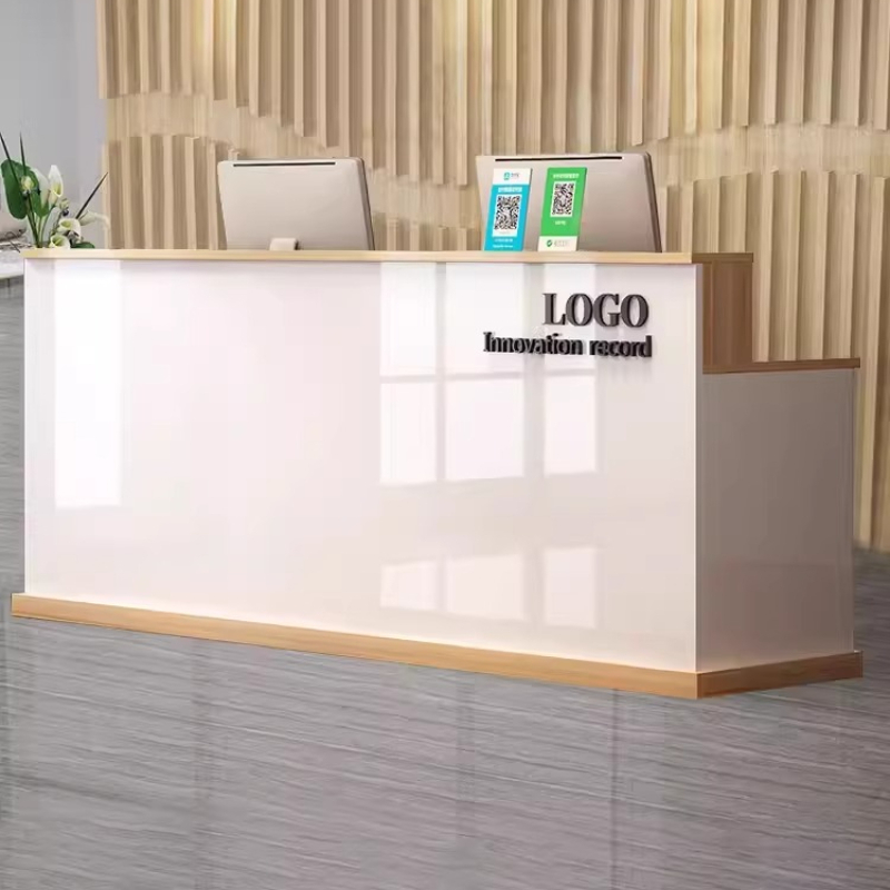 Woodworking Institute - Beauty Institute Reception Desk Study Infodesk