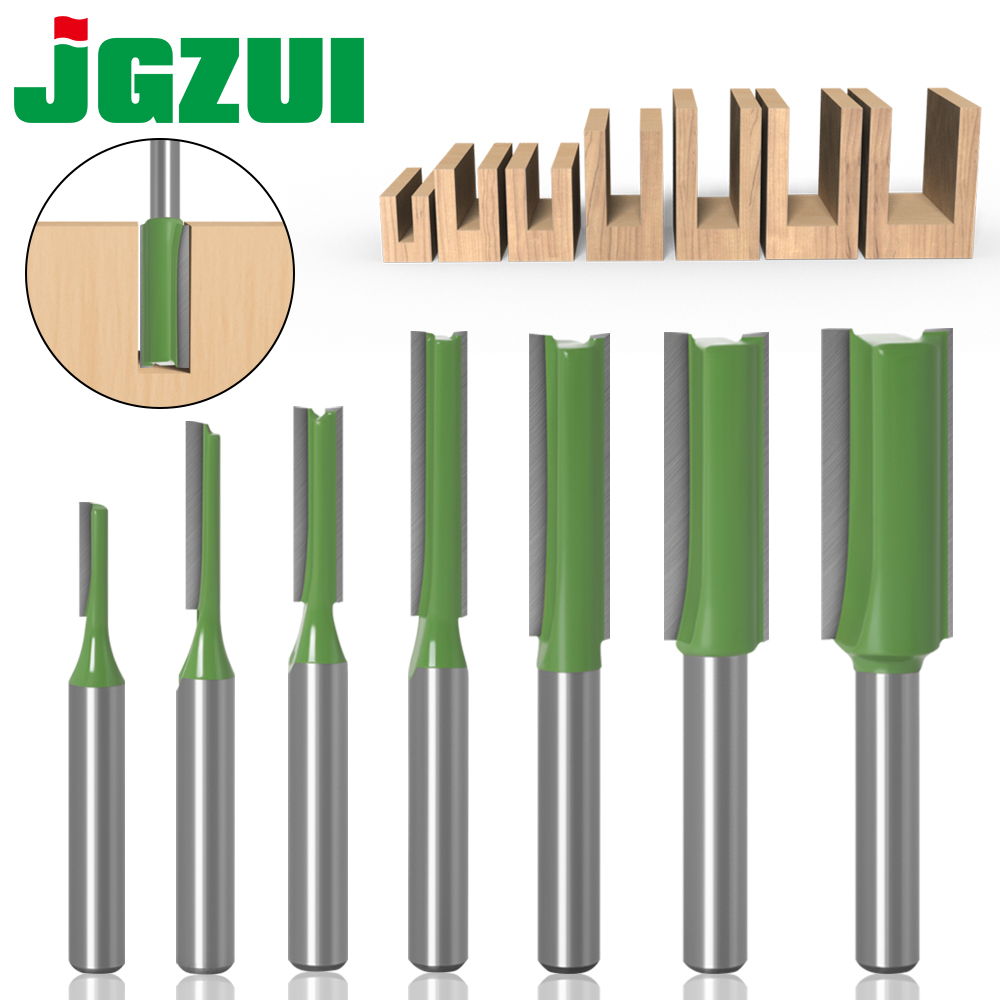 Woodworking Nc - 1-7pcs 6mm 1/4 inch Shank Single