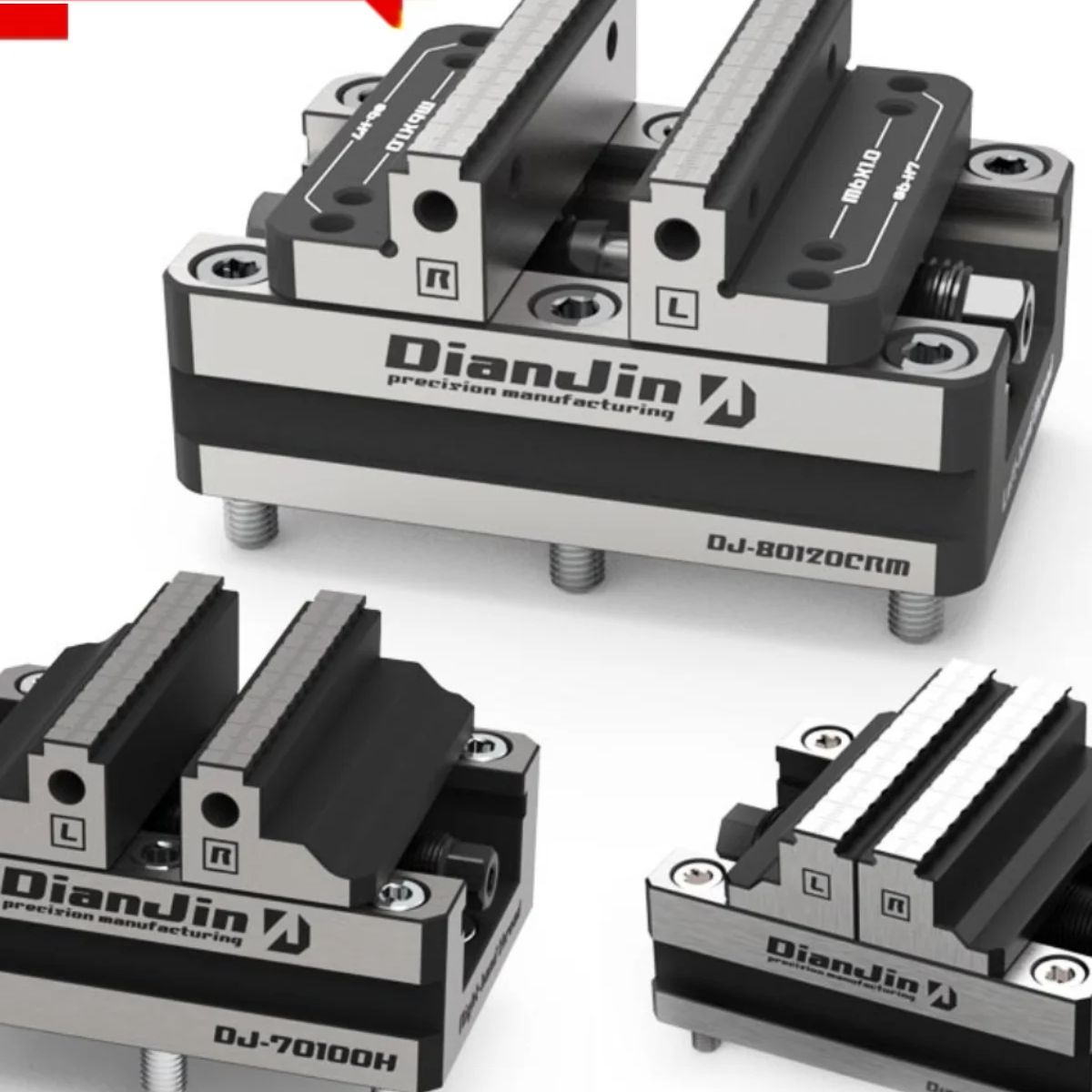 Woodworking Vice Quick Release - 4-5 Axis DJ-70100H Fixture Self-centering Vise