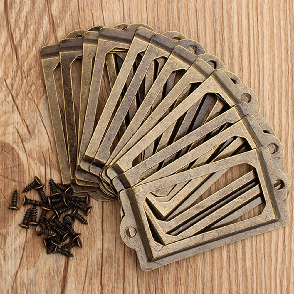 12pcs File Name Card Holder An - Woodworking Names recension och pris