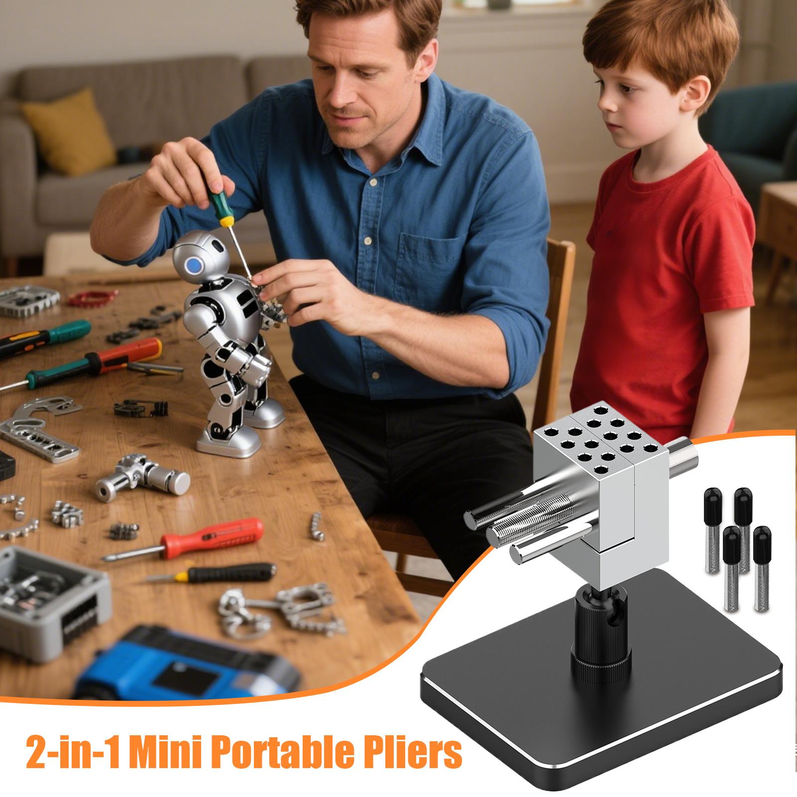 Small Vise 2-in-1 Desk Vice No - Woodworking Vice Quick Release recension och pris