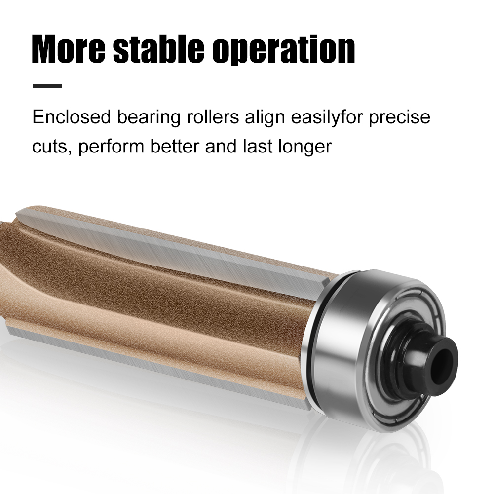 6mm 1/4in Shank Z3 Flush Trim  - Woodworking Nc recension och pris