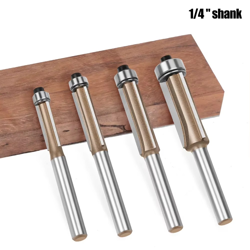 1 PC 6mm 1/4in Shank Z3 Flush  - Woodworking Nc recension och pris