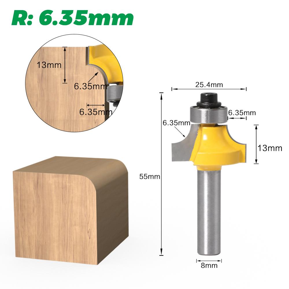 8mm shank Corner Round Over Ro - Woodworking Nc recension och pris