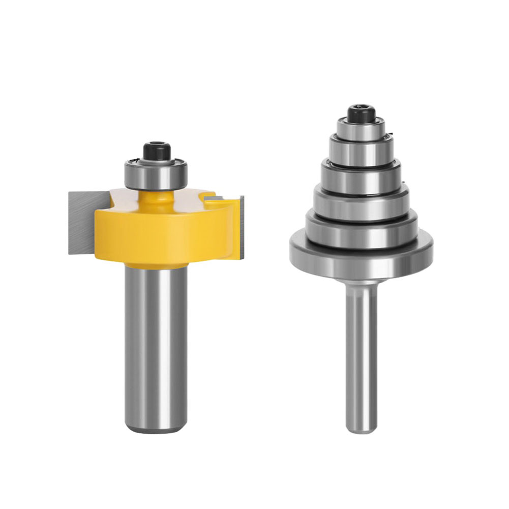 2PCS Rabbet Router Bit Set Wit - Woodworking Nc recension och pris