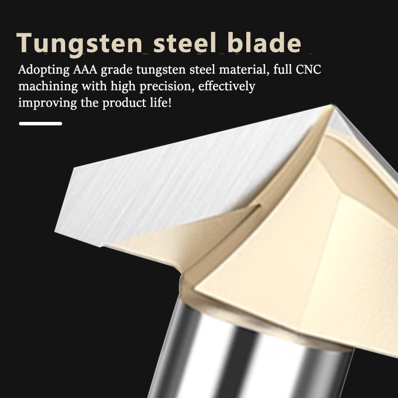 120 150 Degree V Bit 1/2 Shank - Woodworking Nc recension och pris