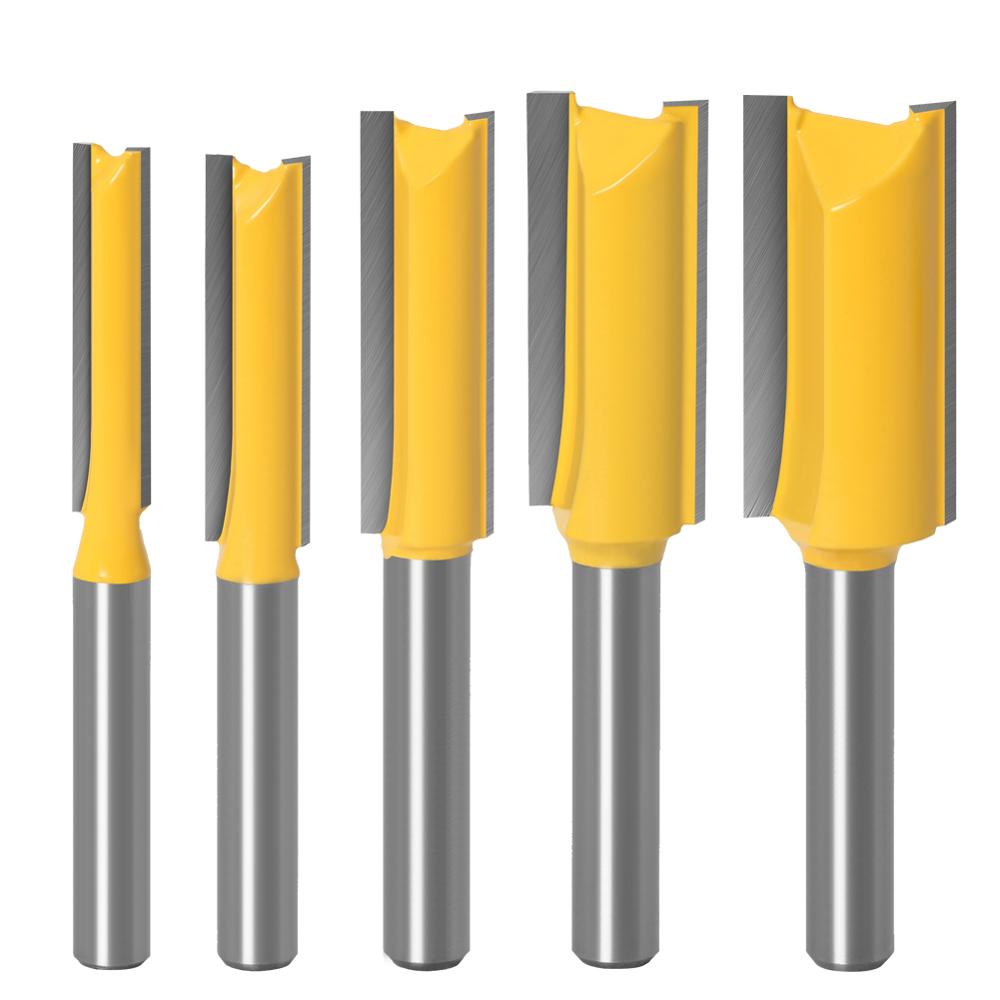 JGZUI 1pc 1/4 Shank Straight B - Woodworking Nc recension och pris