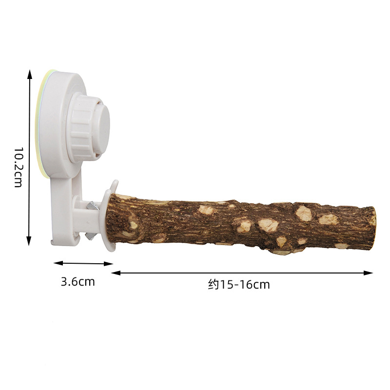 Parrot Stand with Suction Cup  - Woodworking Joint recension och pris