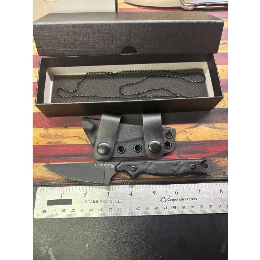 TOPS Street Scalpel 2 Knife Ca - Woodworking Usa recension och pris