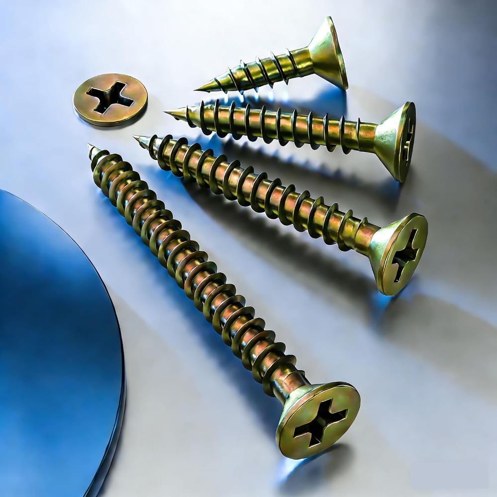 385PCS Flat Head Wood Screws A - Woodworking Images Free recension och pris