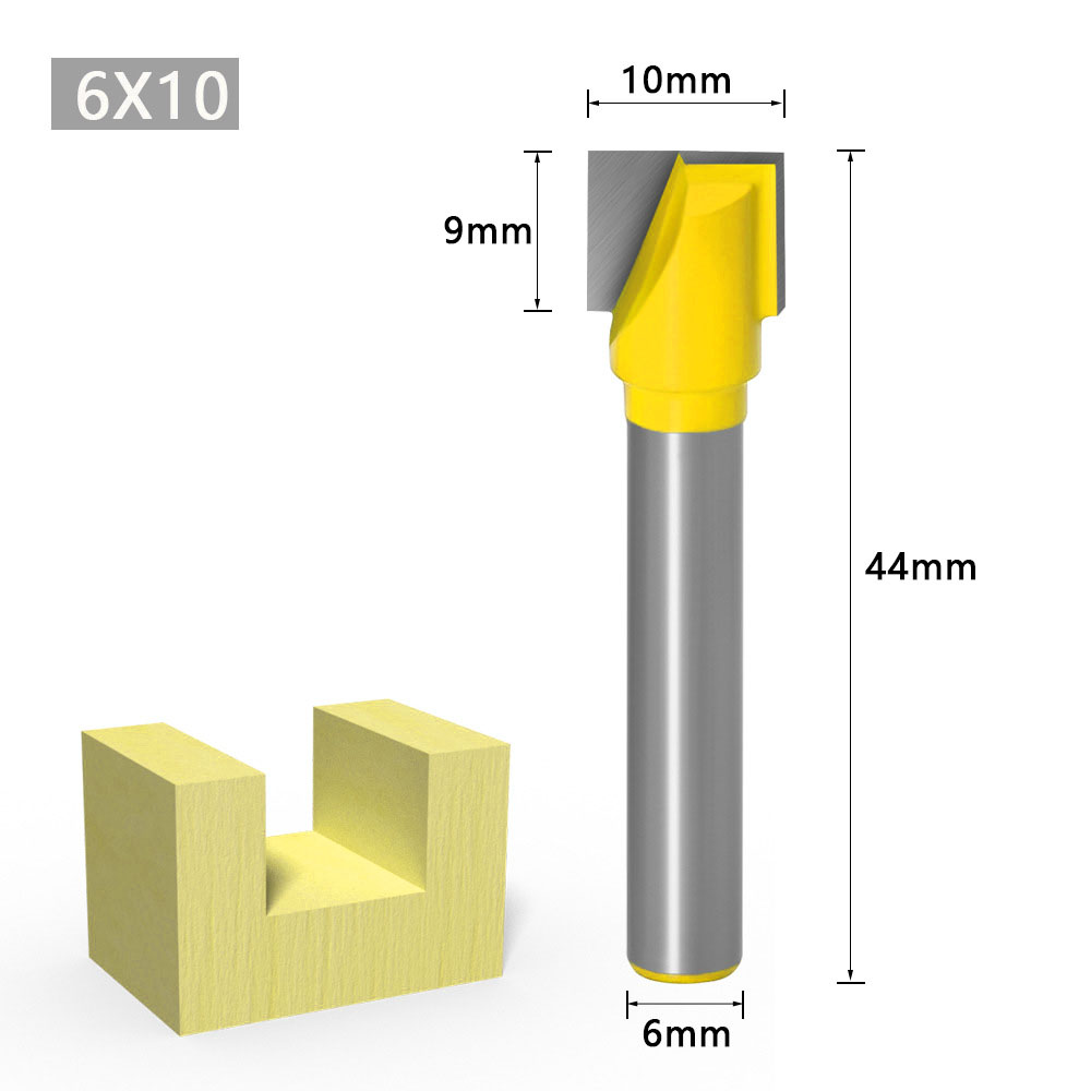 Wood Cutter 6mm Shank Engravin - Woodworking Nc recension och pris
